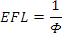 Focal Length Calculator, equation 6
